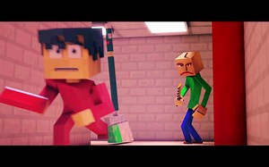 Basics in Behavior Baldi's Basics Animated Minecraft Music Video