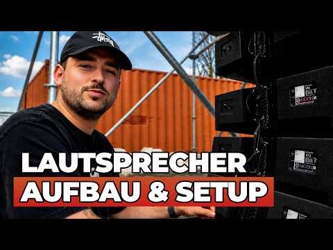 PA PLANEN, MESSEN, TUNEN - Nils versucht den Aufbau & wir PATCHEN die PA | 2/3 | MOON Production