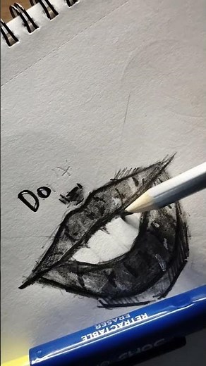 Easy teeth tutorial 😁 #art #howtodraw