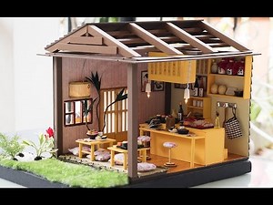DIY Miniature Sushi Restaurant | Relaxing Satisfying Build