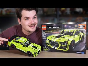 A MUST-HAVE Muscle Car! LEGO Technic Ford Mustang Shelby GT500 Review!