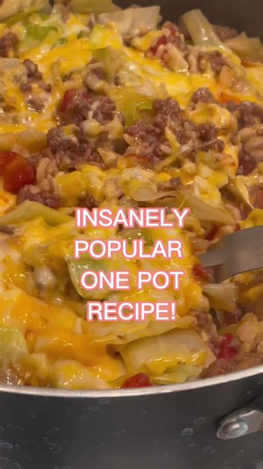 One Pot Cabbage Casserole Recipe - Easy Comfort Food!