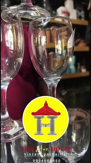 Stylish Wine Glass Product Video | Premium Glass Collection | VINS Art House