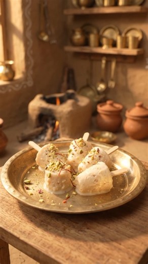 Miniature Kulfi 🍦✨ | Tiny Creamy Kulfi Making | Miniature Food #Shorts