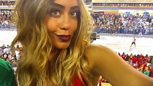 Hermana de Neymar deslumbró en el Carnaval de Río de Janeiro