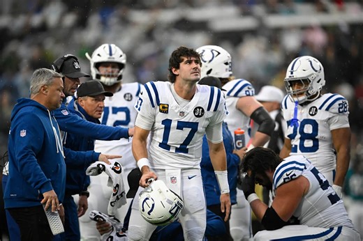 MRI reveals that Colts QB Daniel Jones ruptured his Achilles tendon, ending his season