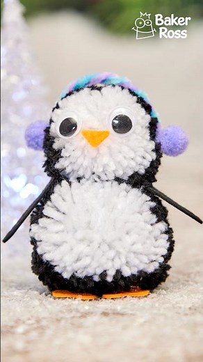 How To Make A Pom Pom Penguin | Baker Ross