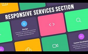 使用 Html 和 CSS 制作响应式服务