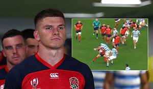 Watch: Owen Farrell The Target Of Red Card Turmoil With Argentina