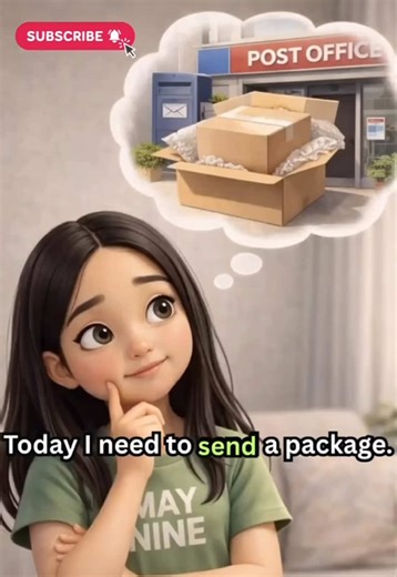 Sending a Package in English Practice easy English sentences for real-life situations! Perfect for beginners who want to use English confidently. Step by step: Pack → Go to the post office → Send your package Repeat these sentences and improve your speaking skills every day! 📌 Practice daily and make English part of your life! #LearnEnglish #EnglishForBeginners #DailyEnglish #SimpleEnglish #english