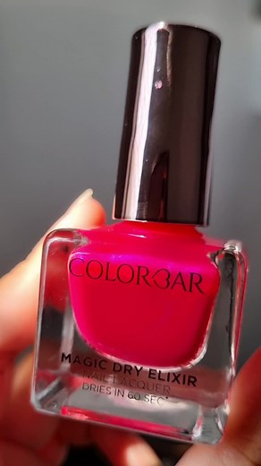 1.2K views · 38 reactions | Dreaming of flawless nails? # With Colorbar's Magic Dry Elixir Nail Lacquer, your nail dreams come true in just 60 seconds!Experience the magic as you transform wet to perfectly dry nails in a snap. Say goodbye to smudges and hello to enchanting French nails!#lovecolorbar #magical #beauty #explore #colorbarcosmetics #viral #reels #skincare #healthyskin #glowingskin #makeuptransformation #colorbar | Colorbar | Facebook