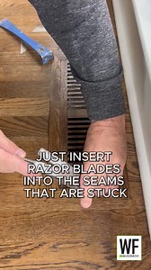 Time for a WFB Trick of the Trade! Here's an easy tip from Lorie Davidson at Davidson Wood Flooring in Dahlonega, Ga., from the April/May issue of WFB. 👍 Don't get the mag? 🟩 SUBSCRIBE TO WFB! It's free to pros in the U.S. and Canada (and others can get a digital subscription!). Sign up here: wfbmag.co/smpromo | Wood Floor Business