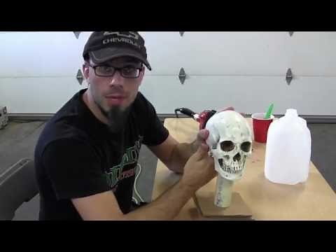 Milk Jug Skulls Tutorial