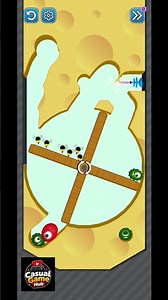 Hungry Balls Level 34 – Watch Out for the Traps!#HungryBall#MobileGame #Gameplay #Viral#GamingShorts