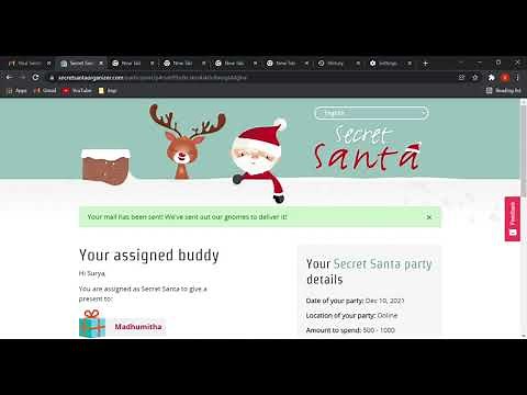 How to use Secret Santa Organizer | Add items to wishlist