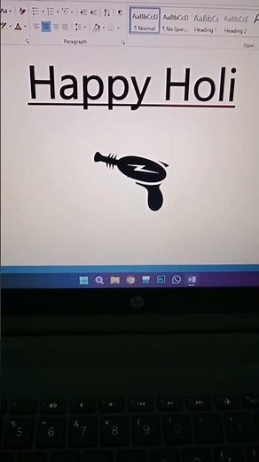 Amazing Pichkari Design Using Alt + X Code | Creative Unicode Art Tutorial 💦🎨
