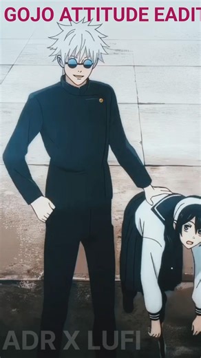 GOJO ATTITUDE EADIT💀💀 #anime #gojo #song #shorts