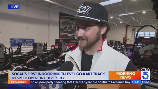 K1 Speed's multi-level go-kart track opens in Culver City
