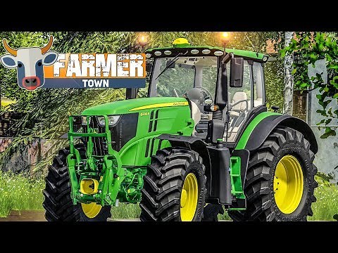 LS19 FarmerTown #10: der neue JOHN DEERE 6R auf dem HOF! | LANDWIRTSCHAFTS SIMULATOR 19