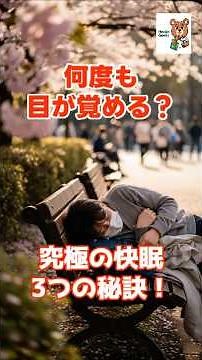 夜中に目が覚める人へ 睡眠障害が教える本当の原因と改善法｜ 睡眠負債を一気に返す 科学的に正しい熟睡テクニック｜ 9割が間違えている 夜中に起きる人のNG習慣と改善法#睡眠改善#不眠症