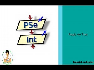 Aplicar regla de 3 simple PseInt ||MACS YT