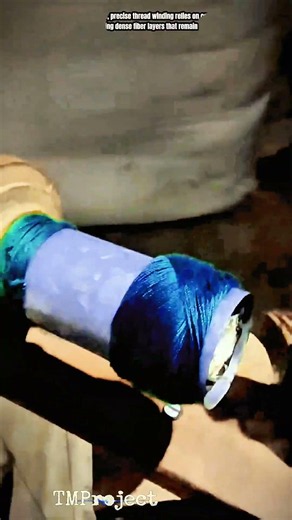 Handmade Spool Wrapping Tool: How Indian Craftsmen Build Perfect Rolls