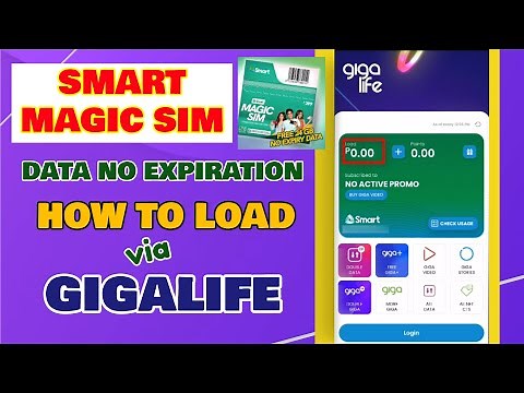 Gigalife: How to Load your Smart Magic Sim No Data Expiration
