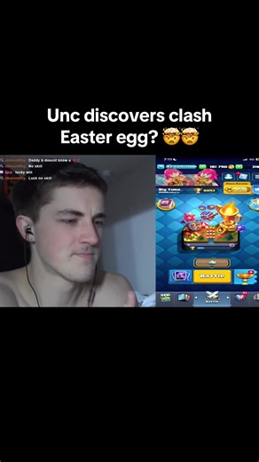 Clash Easter Egg discovered 🤯 #omixx #clashroyale #clashroyaleshorts