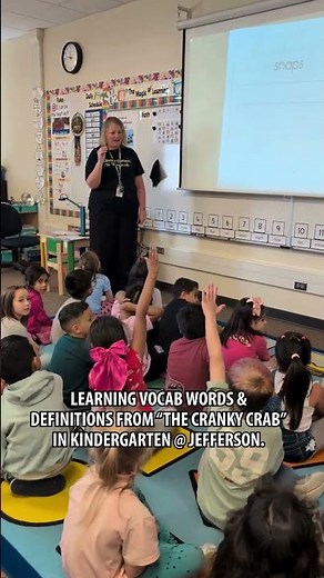 Learning & Defining New Words in Kindergarten - Jefferson Elementary