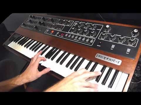 Prophet 5 rev 2 - some Patrick Cowley sounds (Harlem Nights)