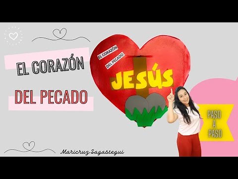 El Corazón del pecado para niños ( manualidad )