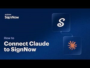 SignNow + Claude: Run eSignature Workflows From a Prompt