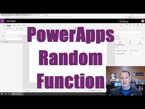 PowerApps Random Text Function - Make your own