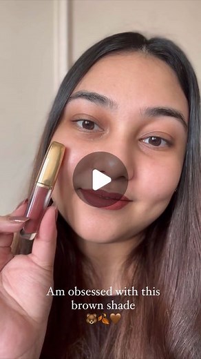 IRAM KAISER on Instagram: "Faces Canada Comfy Matte Lipstick🥰 Comment “Link” not shade for direct links A beautiful shade that compliments every indian skintone✨ From @facescanada available on @letspurplle [ Brown Lipstick, Affordable Makeup, Faces Canada, Makeup Lover, Indian Makeup ] #Affiliate #greenlipstick #colourchanginglipstick #viralblush #brownlipstick #lattemakeup #cheektint #marscosmetics #1minutemakeup #makeupvideos #virallipstick #viralbeauty #brownmakeup #lipswatch #pinklipstick"