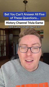 If you’re looking for a good trivia game, the History Channel Trivia Game is it! Play with friends or use it to study. Over 2,000 questions covering a wide range of topics! #trivia #quiz #funwithtrivia #triviachallenge #didyouknow