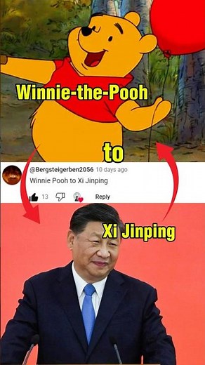 Winnie the Pooh to Xi Jinping