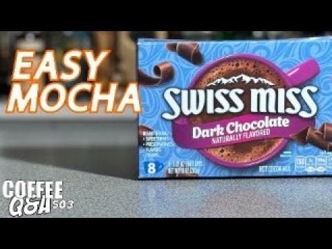 Making Mochas The Easy Way with Swiss Miss Dark - CQA 503