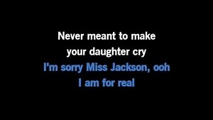Karaoke Ms. Jackson - OutKast - CDG, MP4, KFN - Karaoke Version
