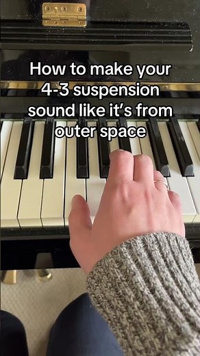 How to make your 4-3 Sus sound like it’s from outer space. #composers #musictheory #writemusic