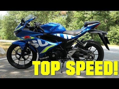SUZUKI GSX-R125 TOP SPEED
