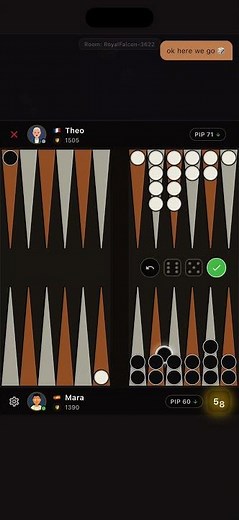 Virada incrível no Gamão! 🎲🔥 | Online Backgammon #backgammon #boardgame
