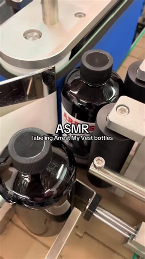 Body Armor + Tactical Gear Odor Remover on Instagram: "ASMR - Labeling Arrest My Vest bottles on our production line! What do you think? Is it satisfying?"