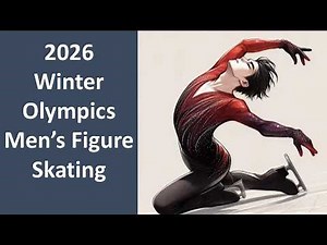 2026 Winter Olympics men's figure skating | Google doodles 2026 Winter Olympics men's figure skating