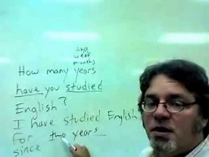 another video for the present perfect tense