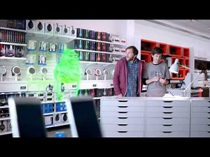 Radio Shack Super Bowl 2014 Commercial #InWithTheNew