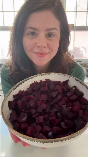 Beet Salad with Goat Cheese & Pine Nuts