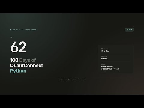 Day 62 — Placing Your First Market Order | 100 Days of QuantConnect Python