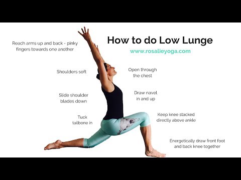 Beginners Yoga: How to do Low Lunge