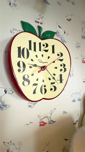 There is a difference between these two apple clocks and I will not be taking questions at this time