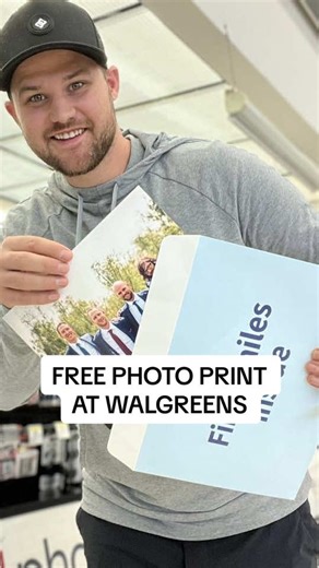 Free photo alert 📸✨Through January 1st, grab a FREE 8×10 photo print at Walgreens when you use promo code FREE4YOU. Choose free same-day pickup and you’re set. Perfect for framing or gifting! #photoprint #photogift #walgreensdeals #freebies #dailydeal @Walgreens